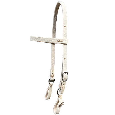 Cabeçada em Couro Cru Natural