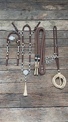 Traia de Frente - Marrom / Bege