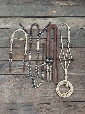 Traia de Frente - Marrom / Bege