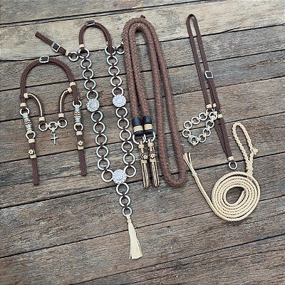 Traia de Frente - Marrom / Bege