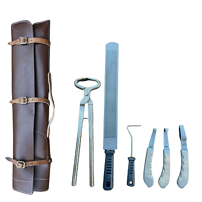 Kit para casqueamento Vinagre Com Bolsa de Couro