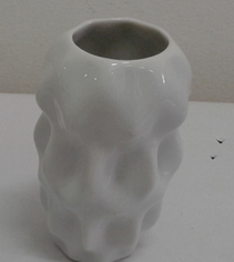 Vaso Em Porcelana Plissan Nano 8cm