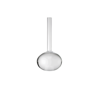 Vaso Em Vidro Balão Transparente 48x11cm