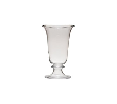 Vaso Em Vidro Transparente 35x15x10cm