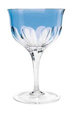 Taça De Cristal Água Azul Claro 520ml Strauss