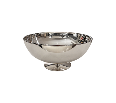 Fruteira Redonda Em Prata Com Base Brunete Shefield Plate