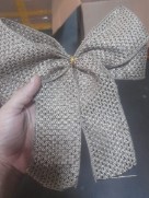 CONJUNTO 12 PEÇAS LAÇOS BEGE ESCURO
