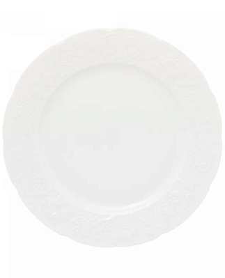 Conjunto 6 Pratos Sobremesa de Porcelana Limoges Vendange 21cm Wolff