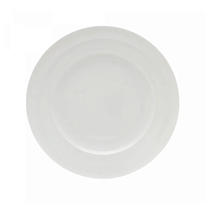 Conjunto 6 Pratos Sobremesa de Porcelana New Bone Bambu 21cm Wolff