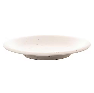Prato Sobremesa de Cerâmica Mist Branco Matte 22cm Wolff