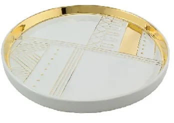 Centro De Mesa Asurini Detalhe Ouro