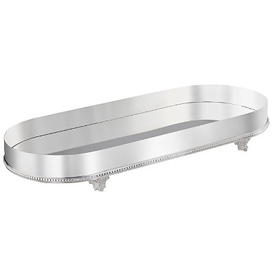 Bandeja Oblonga De Prata  P