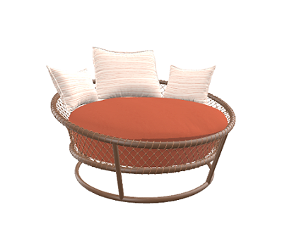 Chaise Escuna De Casal Pequena PRONTA ENTREGA
