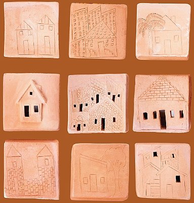 Tijolo Barrolândia Terracota Unitário 15x15x3cm