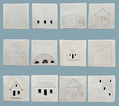 Tijolo Barrolândia Branco Unitário 15x15x3cm