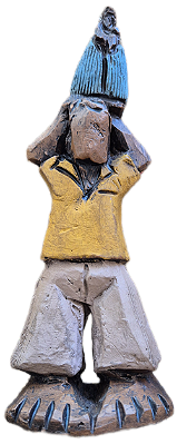 Estrutura De Madeira Romeiros Da Fé 17cm Sortido