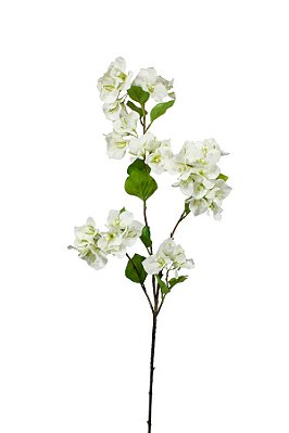 Galho Bouganvile Branco 95cm