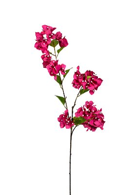 Galho Bouganvile Fucsia Rosa 95cm