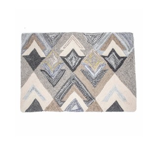 Almofada De Algodão Bordada AL36 40x58cm