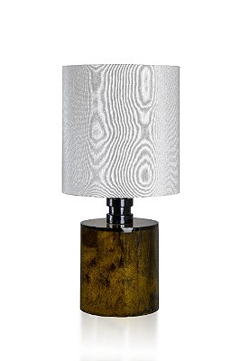 Abajour Com Cúpula De Resina Bege 60cm