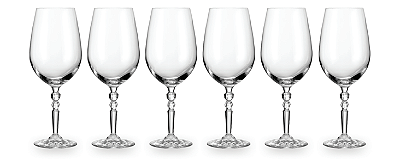 Jogo De 6 Peças De Taças Em Vidro Para Vinho Tinto 750ml