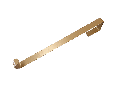 Suporte Para Guirlanda Liso Cor Ouro 38cm