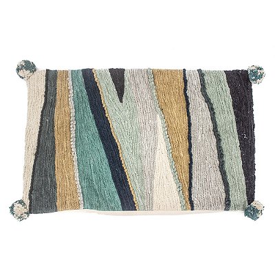 Almofada De Algodão Bordada AL32 32x52cm