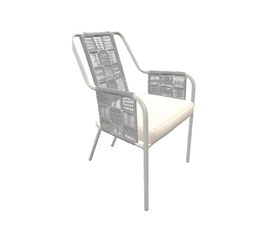 *PRONTA ENTREGA* Cadeira Sedona Com Braço e Assento Estofado