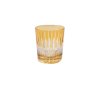 Copo Em Cristal Lodz Âmbar Helenow Unitário 280ml