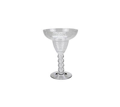 Jogo De 6 Taças Para Coquetel Com Detalhe Bolhas Transparente 300ml