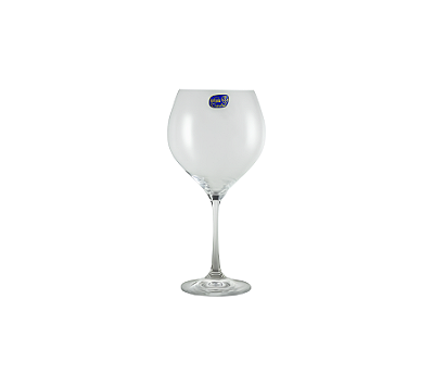 Jogo De 6 Taças De Cristal Para Vinho Bourgogne Sophia Bohemia 650 ml