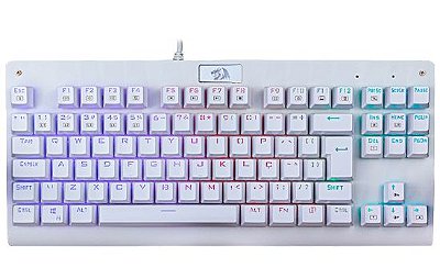 Kit de Teclas brancas para Teclado Mecânico em ABNT2 branca