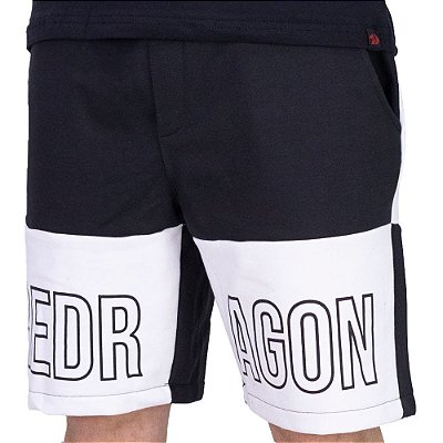 Bermuda Redragon Preta e Branca Rising Sun 2022