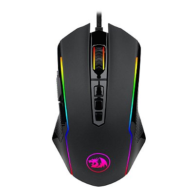 Mouse Gamer Redragon Ranger Preto RGB M910-RGB