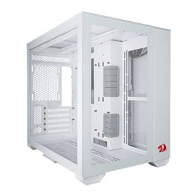 GABINETE GAMER LIAN LI - REDRAGON MODELO O11 DYNAMIC MINI BRANCO