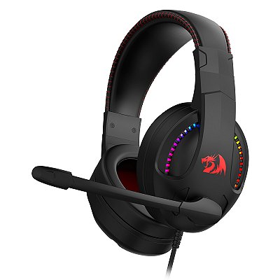 Headset Redragon Cronus Preto RGB
