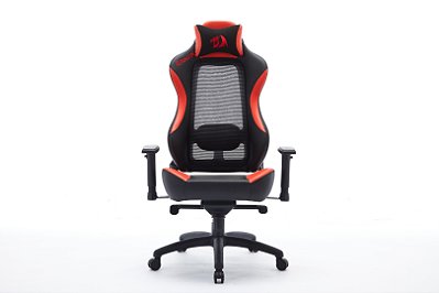 Cadeira Redragon Nero preto e vermelho