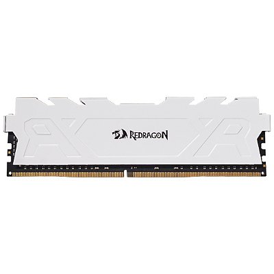 Memória RAM Redragon Rage 8GB DDR4 3200MHz CL16 Branco