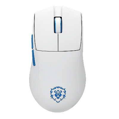 Mouse Gamer Redragon King Pro World of Warcraft Aliança PMW3395 Branco