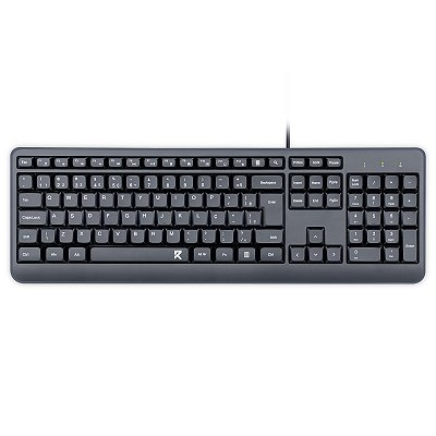 Teclado Membrana R Office Redragon BK-7092 PT Preto