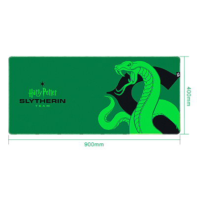 Mouse Pad Redragon X Harry Potter Slytherin – Edição Especial Verde | Tamanho L 900x400x4mm