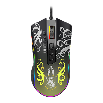 Mouse Gamer Redragon x Harry Potter Lufa-Lufa: Edição Mágica Cobra RGB Chroma ✨ - 12400 DPI - HP-711H