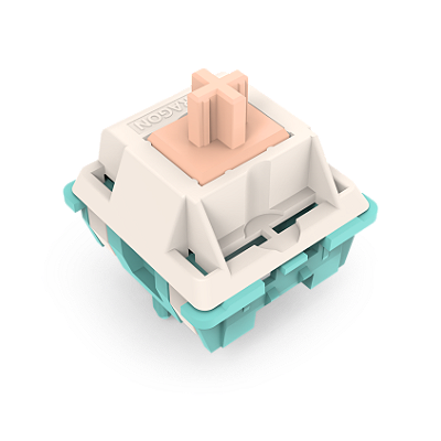 Switch para Teclado Mecânico Redragon Leopard Linear Rosa Claro, Creme e Turquesa 50gf 3 Pinos com 38un A122-MJ