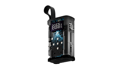 Bomba de Ar Portátil Elétrica HOTO Air Pump – Precisão Digital, Potente e Design Premium