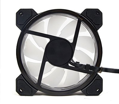 SE - Kit fan com 3 unidades Redragon, RGB, 120mm, C/Controladora, GC-F009