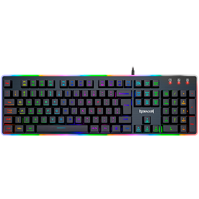 OPEN BOX Teclado Gamer Membrana Redragon Dyaus 2 RGB ABNT2 K509RGB