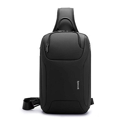 Sling Bag Redragon GB-125 Preta Capacidade 8.7 Litros Filme Nylon 900D com Compartimento para Tablets de até 10.9"