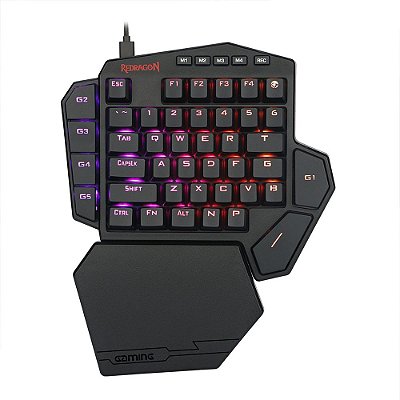 Teclado Mecânico Gamer Redragon Diti K585 RGB, Switch Outemu Blue