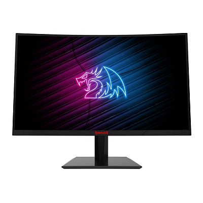 Monitor Gamer Redragon 24" Mirror Tela Curva  144Hz, Full HD, 1ms, Freesync, Painel VA