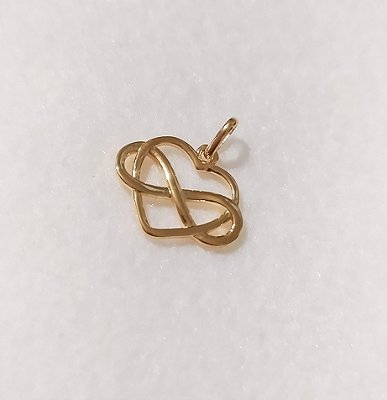 Pingente Coração/Infinito